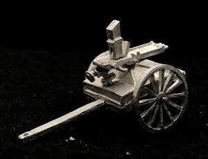 49-5231:  3 Barrel Nordenfelt Gun on Field Carriage