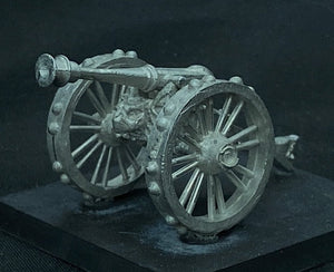 49-5322:  Light Cannon on Heavy Wooden Field Carriage
