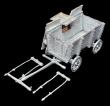 Load image into Gallery viewer, 49-6543:  War Wagon, Hussite, with Artillery Mantlet
