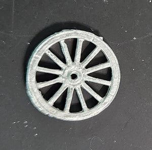 49-7111:  Small Spoked Wooden Wheel