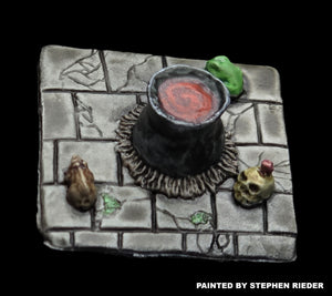 49-9091:  Dungeon Tile with Cauldron