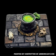 Load image into Gallery viewer, 49-9091:  Dungeon Tile with Cauldron
