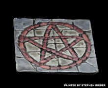 Load image into Gallery viewer, 49-9092:  Dungeon Tile with Pentagram
