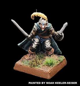 50-0019: Elite Armored Elf, with Two Swords
