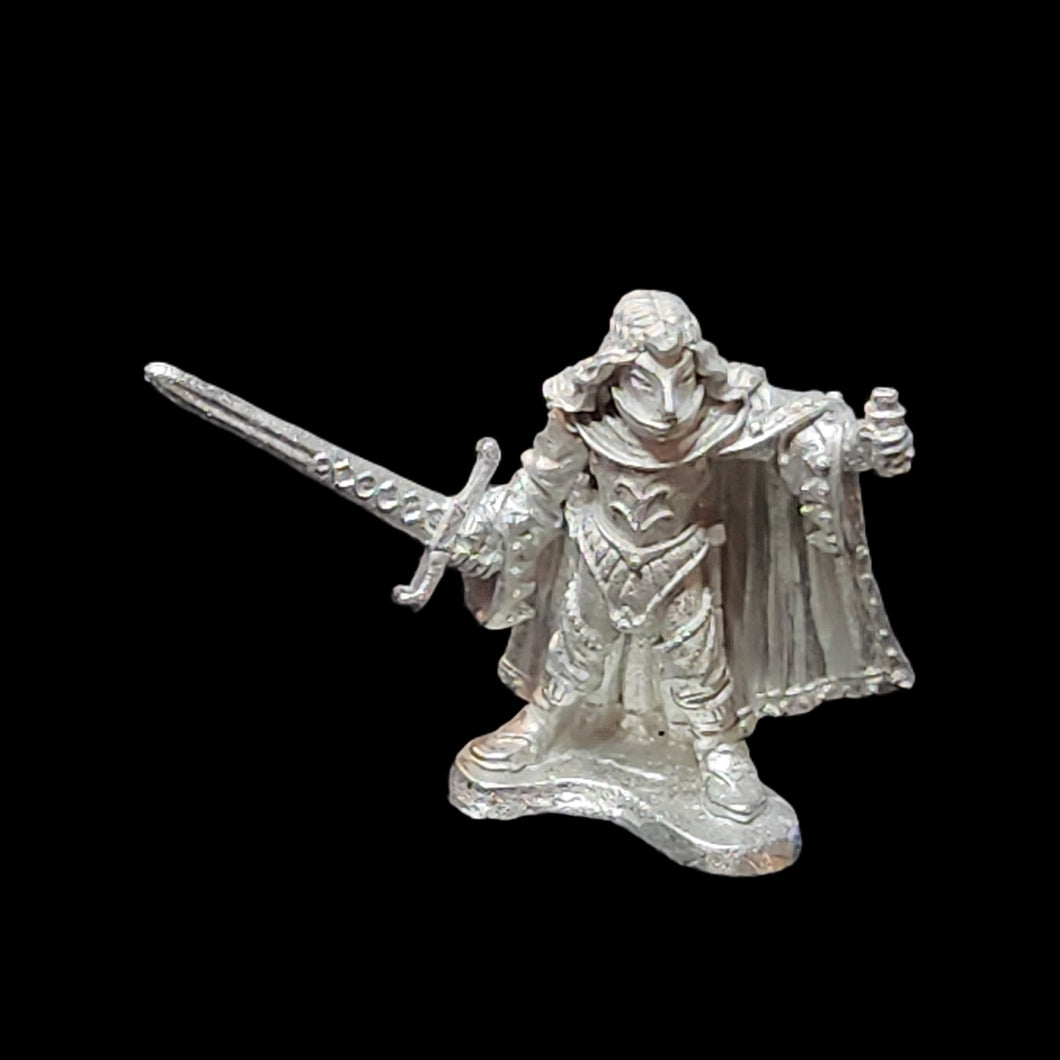 50-0037:  Elf Fighter Mage, Sword at Side, Pendant Forward