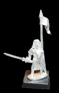 50-0043:  Elf Standard Bearer with Sword