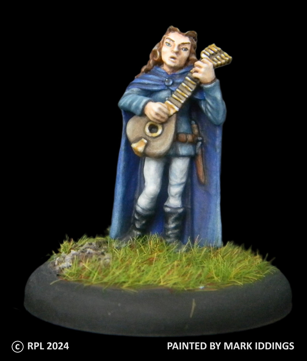50-0049:  Elf Musician with Lute