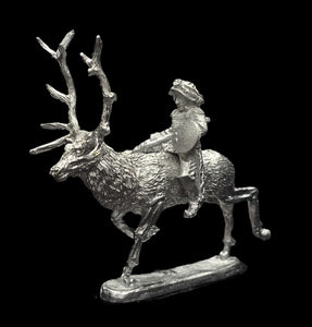 50-0053/48-0635:  Elf Great Stag Cavalry Lancer [rider and mount]