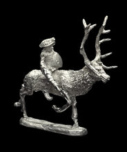 Load image into Gallery viewer, 50-0053/48-0635:  Elf Great Stag Cavalry Lancer [rider and mount]
