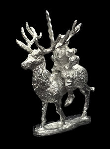 50-0054/48-0636:  Elf Great Stag Cavalry with Greatsword [rider and mount]