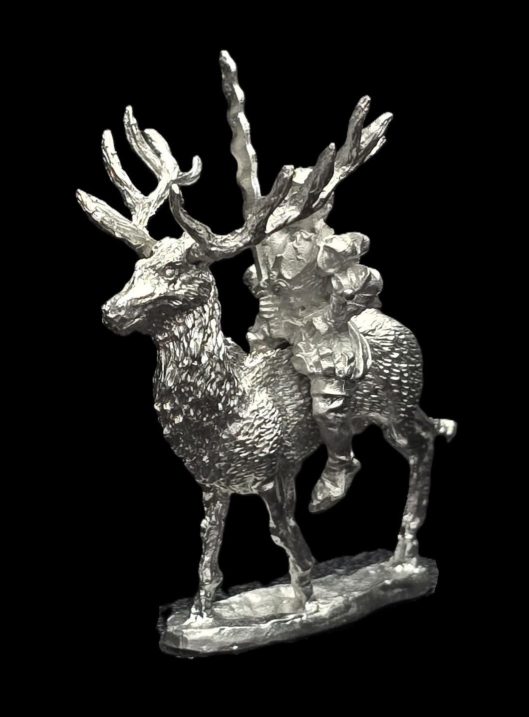 50-0054/48-0636:  Elf Great Stag Cavalry with Greatsword [rider and mount]