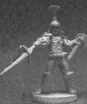 50-0067:  Elf Warlord Nasimara, with Sword and Buckler