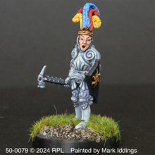 Load image into Gallery viewer, 50-0079:  Elf Adventurer with Hammer
