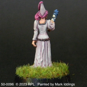 50-0096:  Elf Sorceress, with Wand and Hat