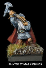 Load image into Gallery viewer, 50-0101:  Dwarf Great Axe, Scalemail, with Cape
