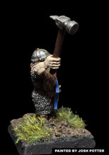 Load image into Gallery viewer, 50-0129:  Dwarf Warrior, Bear Shield, In Reserve
