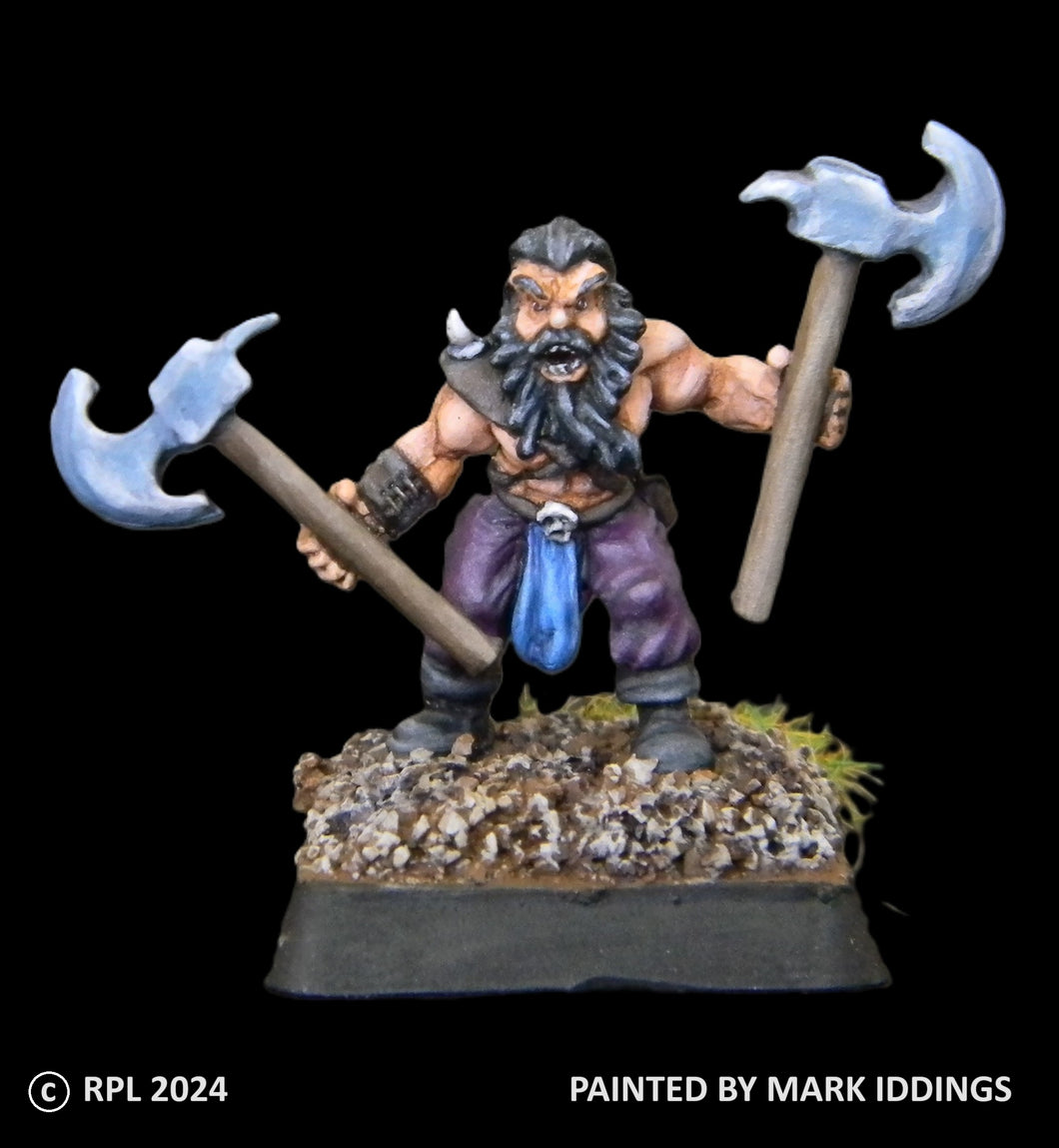 50-0140:  Dwarf Berserker, On Guard