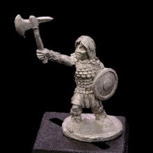 Load image into Gallery viewer, 50-0147:  Dwarf Shieldmaiden I, with Axe
