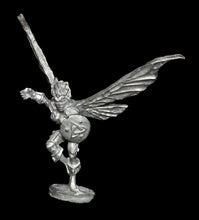 Load image into Gallery viewer, 50-0527:  Fairy Warrior with Round Shield, Weapon Options
