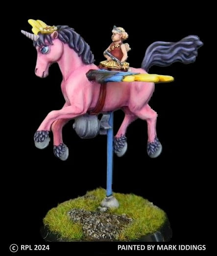 50-0586/48-0816: Changeling Cavalry Rider [rider and mount]