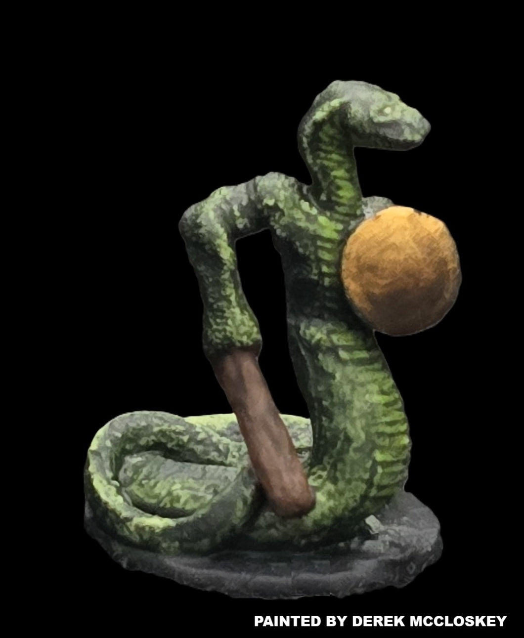 50-0657:  Snakeman with Club