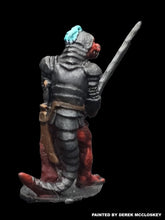 Load image into Gallery viewer, 50-0685:  Armored Lizardman Hero with Greatsword
