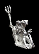 Load image into Gallery viewer, 50-0686:  Serpent Man Warlord with Trident

