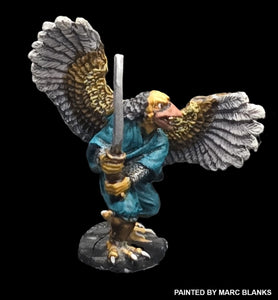 50-0752:  Tengu with Sword at Ready