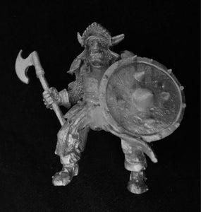 50-0835:  Ogre Cavalryman with Axe and Shield [rider only]