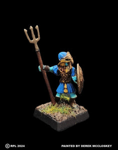 50-0904:  Atlantean Warrior in Reserve, with Shield, Beaked Helm