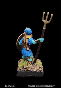 50-0904:  Atlantean Warrior in Reserve, with Shield, Beaked Helm