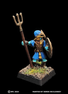 50-0904:  Atlantean Warrior in Reserve, with Shield, Beaked Helm