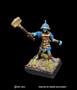 50-0906:  Atlantean Warrior with Multiple Weapons