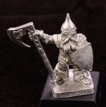 Load image into Gallery viewer, 50-0114:  Dwarf Axeman, Plate and Scalemail, with Heater Shield
