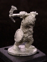 Load image into Gallery viewer, 50-0131:  Dwarf Miner Swinging Mattock Overhead
