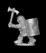 Load image into Gallery viewer, 50-2412:  Dwarf Warrior with Hammer and Shield
