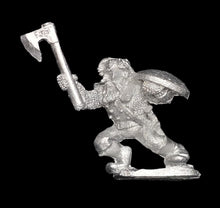 Load image into Gallery viewer, 50-2421:  Dwarf Warrior with Axe and Shield, Advancing
