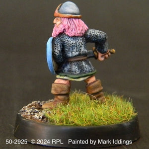 50-2925:  Armored Gnome with Sword and Shield