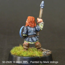 Load image into Gallery viewer, 50-2926:  Armored Gnome with Spear Upright and Shield
