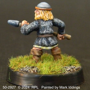 50-2927:  Armored Gnome with Spear Forward