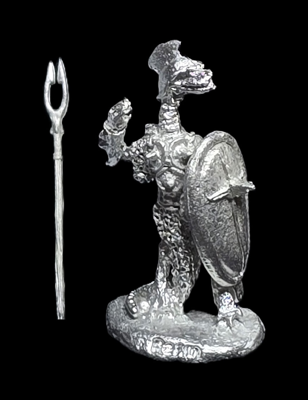 50-6502:  Reptiliad Skirmisher, Armored, In Reserve, with Kite Shield