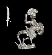 Load image into Gallery viewer, 50-6542:  Reptiliad Elite Swordsman, Attacking
