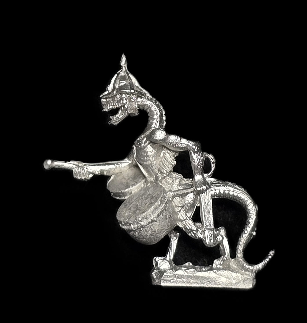 50-6563:  Reptiliad Musician with Drum