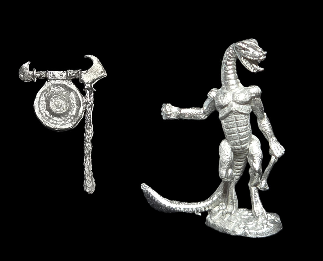 50-6564:  Reptiliad Musician with Gong