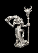 Load image into Gallery viewer, 50-6594:  Reptiliad Shaman with Staff
