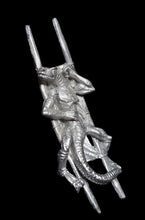 Load image into Gallery viewer, 50-6599:  Reptiliad, Injured, on Stretcher
