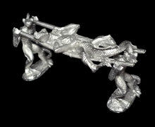 Load image into Gallery viewer, 50-6688 50-6599:  Gilla Worms Carrying Reptiliad on Stretcher
