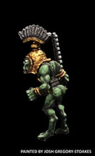 Load image into Gallery viewer, 50-6802:  Tenoch with Macuahuitl, Shoulder Armor
