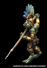 Load image into Gallery viewer, 50-6836:  Tenoch Palace Guard Attacking with Two Handed Weapon
