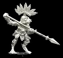 Load image into Gallery viewer, 50-6836:  Tenoch Palace Guard Attacking with Two Handed Weapon
